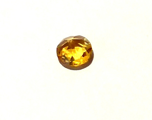 Piedra Citrina Dorado Facetado Diámet. 6 Mm *