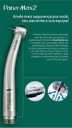 Alta Rotação Pana-max2 Nsk Push Botton