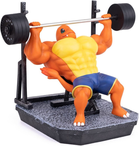 Figura Hombre Musculoso Pokémon Gk 17cm Charmander