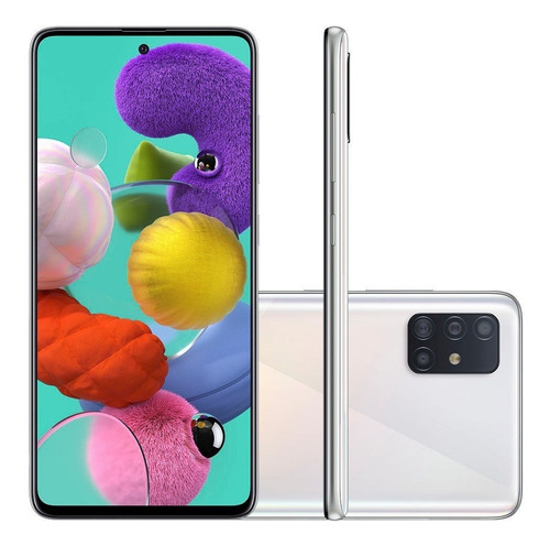 Samsung Galaxy A51 128 Gb Prism Crush White 4 Gb Ram
