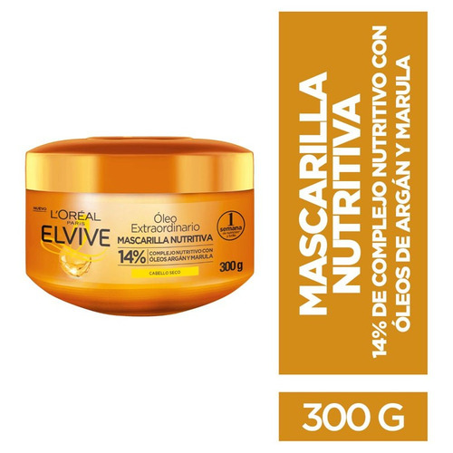 Crema De Tratamiento Elvive Óleo Ext Univ 300 Ml