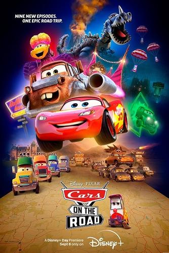 Poster De Cars La Serie De Pixar Y Disney