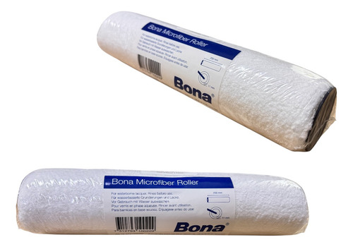 Rodillo Bona Profesional De 25cm X 11 Mm De Microfibra 2 Pz
