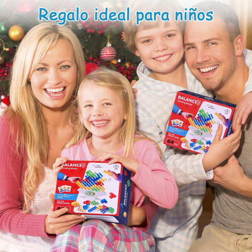 Juego Tetra Tower Game Balance, 64 Pcs De Tetris, Stack