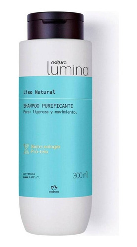 Shampoo Purificante Natura Liso - mL a $69