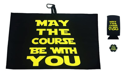 Giggle Golf May The Course Be With You - Toalla De Golf Para