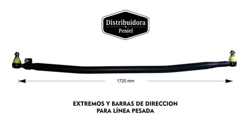 Imagen 2 de 6 de Barra Larga De Direccion Mercedes Benz Axor 1933 2035 2540