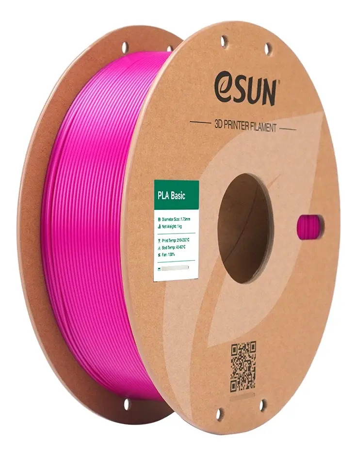 Filamento Pla Esun Pla Basic Para Impressora 3d 1.75 Mm Roxo 1 Kg - Purple