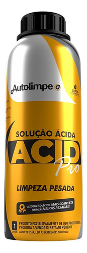Acidpro 1lt Autolimpe Kit C/05 Unidades