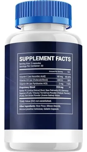 Pronerve 6 Cápsulas Advanced Nerve Formula Nerve Pro Pills (1 Paquete - 60 Cápsulas)