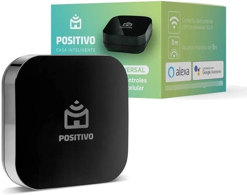 Smart Controle Universal Positivo Wi-fi Compatível C/ Alexa 