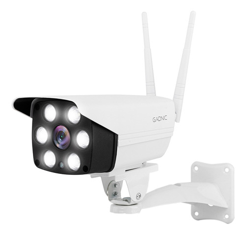 Imagen 2 de 10 de Cámara De Seguridad Ip Gadnic Cm200w Full Hd 1080p Visión Nocturna Wifi App Deteccion De Movimiento Ios Android