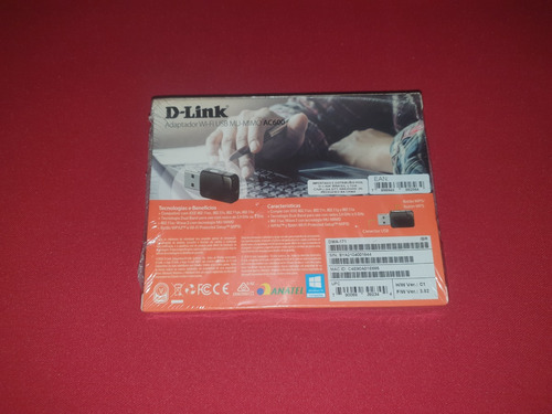 Adaptador Wifi D-link Dwa-171 *lacrado *ad5 (Usado)