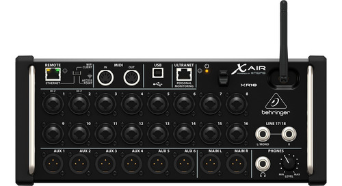 Behringer Xr18 Mezcladora Digital 18 Canales Con Funda Gator