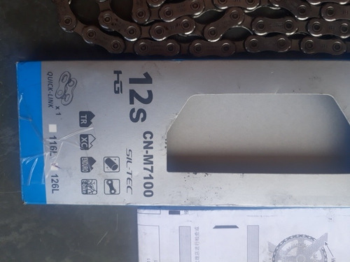 Corrente Shimano 12v Slx M7100