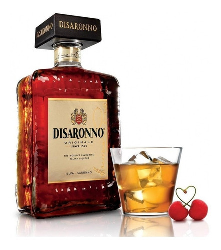 Imagen 3 de 3 de Amaretto Disaronno 700cc Bajativo Premium Licor Italiano