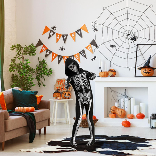 Traje De Vestir De Disfraz De Halloween For Altura 130 Cm