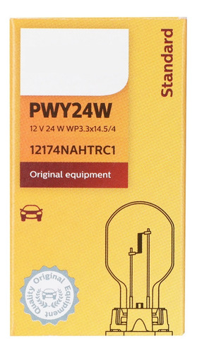 Bombillas Auxiliares Estándar Para Coche Philips Pwy24w Wp3.