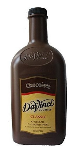 Salsa De Chocolate Gourmet Davinci, 1/2 Galón (jarra De