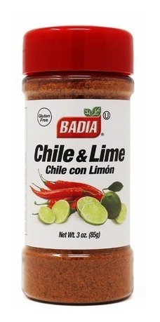 Imagen 2 de 5 de Chile Y Lima Badia 85 Gr Kosher Sin/tacc