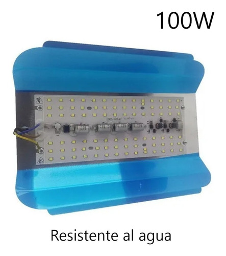 Reflector Lampara Led 100w Blanco 85-265v Resistente Al Agua