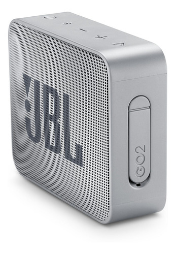 Imagen 3 de 4 de Parlante JBL Go 2 portátil con bluetooth waterproof ash gray