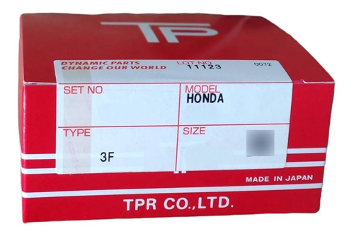 Anillos Std Honda Civic Cr-v 02-11 Motor K24 87mm