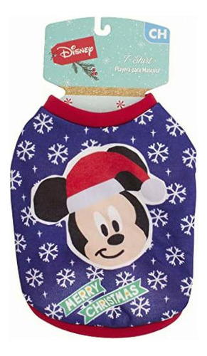 Ruz Playera Para Perro Tamaño Chico Disney Mickey