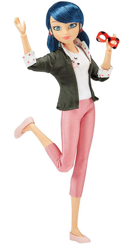 Imagen 5 de 8 de Miraculous Lady Bug Figura Muñeca Articulada Transformacion