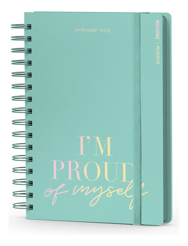 Agenda Mooving 2024 Diaria 10x15 Cm 384 Pag