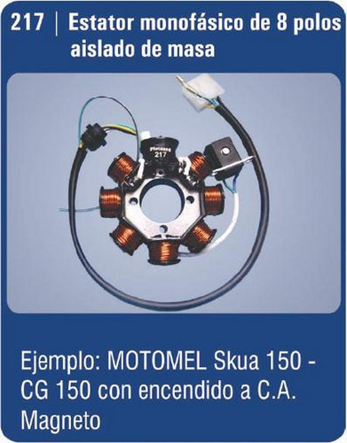 Plaqueta De Encendido Comp. Motomel Skua 150 / Motomel Cg 15