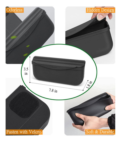Fitev Tesla Model Silicone Silence Bandeo De Almacenamiento