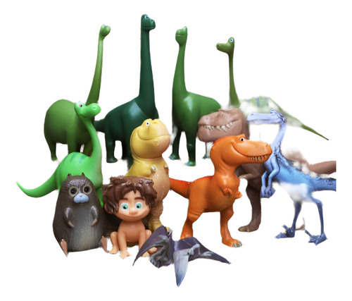 12pcs El Dinosaurio Buena Figura Juguetes Arlo Spot Budda To