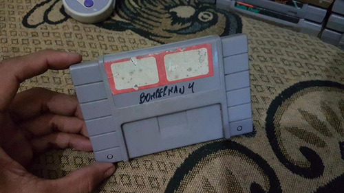 Super Bomberman 4 Para O Super Nintendo Funcionando