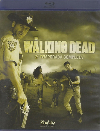 Blu-ray - The Walking Dead -  Segunda Temporada - Duplo Lacr