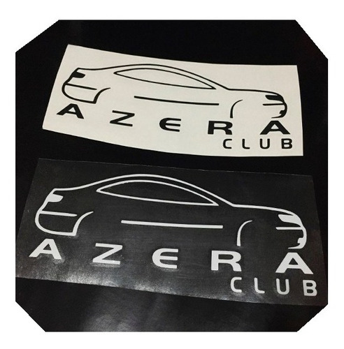Adesivo Clube De Carro - Club Azera Autorizado Administração