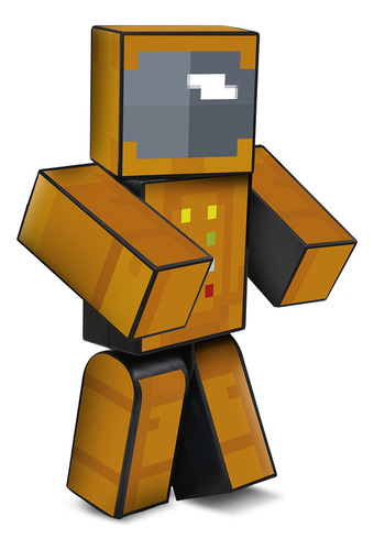 Boneco Zoom Astronauta 15 Cm Minecraft Com Ferramentas