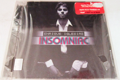 Enrique Iglesias - Insomniac Cerrado Cd