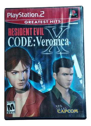 Resident Evil Code Verónica X Ps2 (Usado)