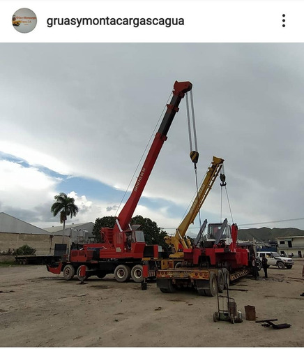 Imagen 8 de 10 de Alquiler De Gruas Telescopicas. Gruas Y Montacargas Cagua.ca