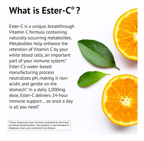 American Health Ester-c 1000mg Bioflavonoides 90capsulas Sabor Sin Sabor