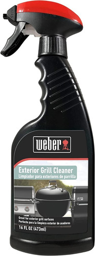 Limpiador De Parrilla Exterior, Color Negro Weber 8028