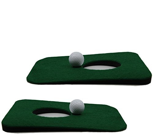 Imagen 1 de 5 de Upstreet Putting Green Indoor Golf Mat Para Practicar - Incl