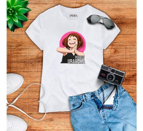 Franelas Adultos Personalizado Sublimado Uraraka Bnh