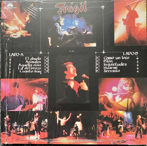 Frágil : Serranio Disco De Vinilo Reedición Excelente Estado (Usado)