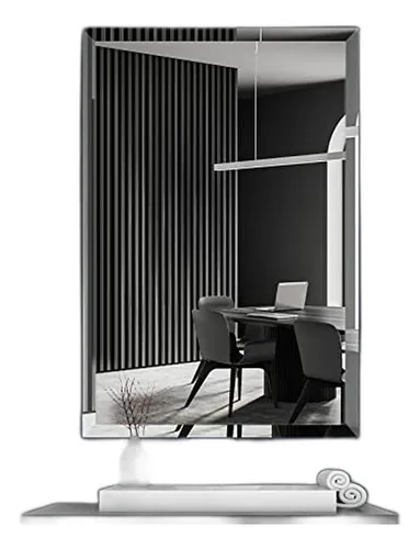 Espejo De Pared Sin Marco De 16x24 Pulgadas Con Borde Bisela