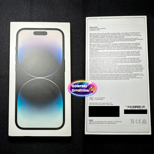 iPhone 14 Pro (1 Tb) - Negro Espacial Con Accesorios