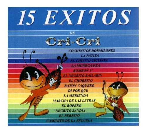 15 Exitos De Cri - Cri - Disco Cd (15 Canciones)