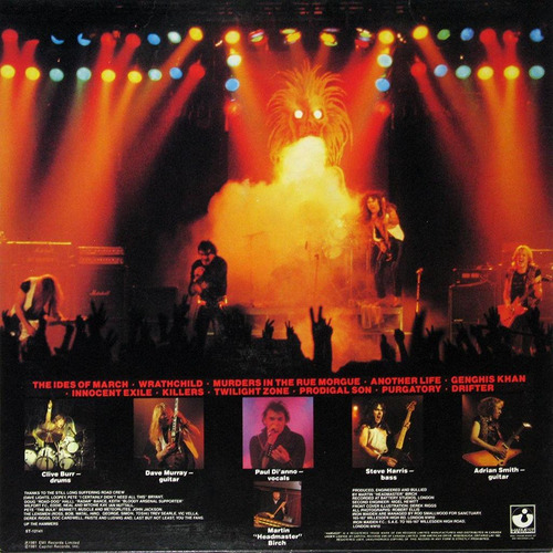 Iron Maiden - Killers Lp