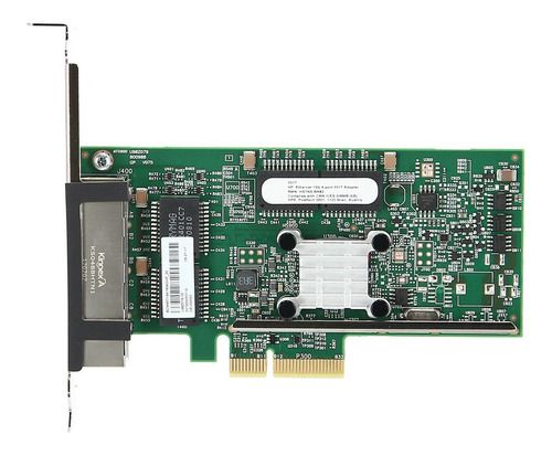 Tarjeta De Red Hp 331t Pci-e X4 Lp De 4 Puertos Gigabit X8